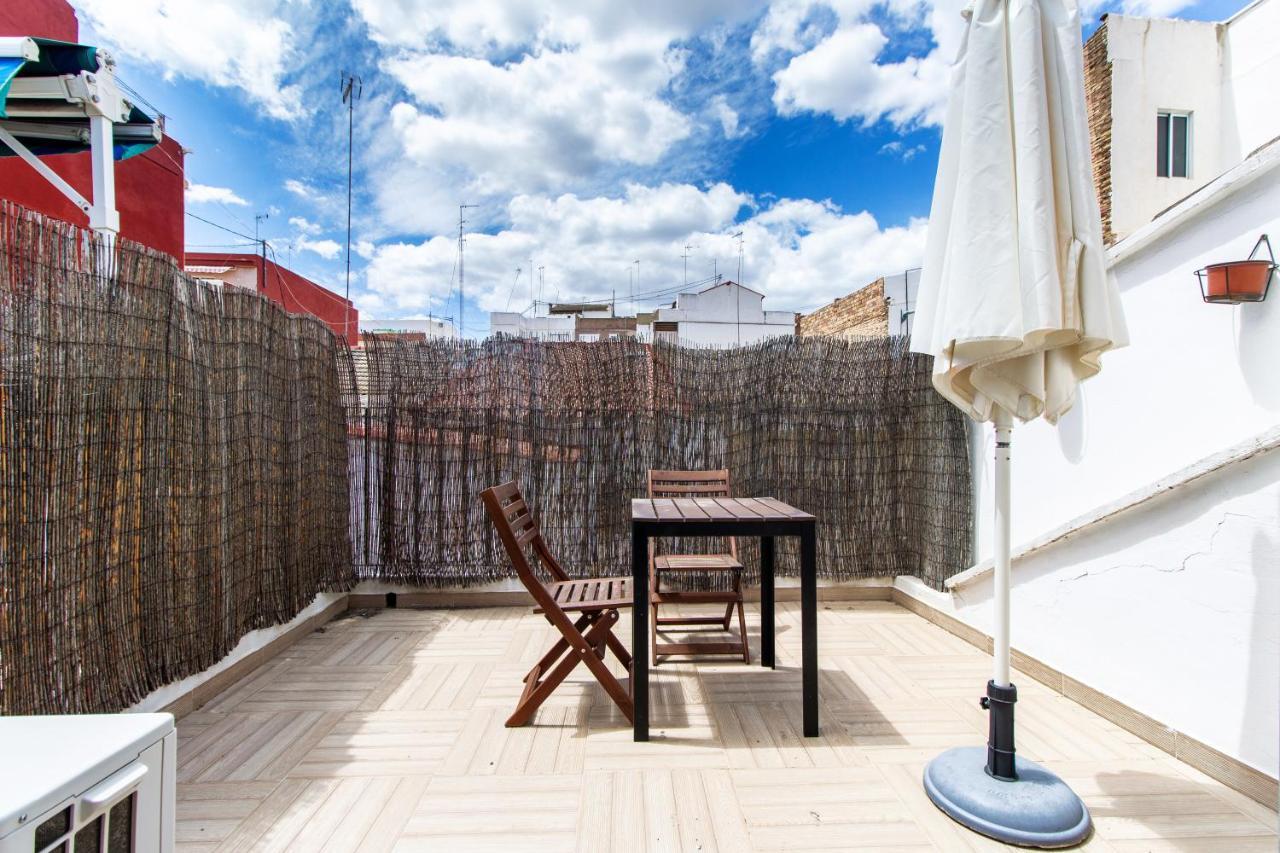 Estudio Para Parejas Con Terraza En La Playa Валенсія Екстер'єр фото